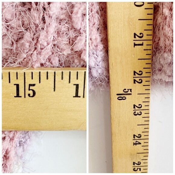 NWT MORAL FIBER Pink Striped Sweater, Size S - Picture 7 of 7